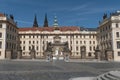 First courtyard of Prague Castle PrvnÃÂ­ nÃÂ¡dvoÃâ¢ÃÂ­ PraÃÂ¾skÃÂ©ho hradu